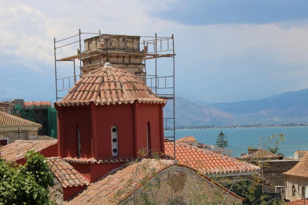 Master Rose House With Sea View Villa Nafplio Bagian luar foto