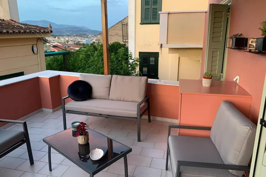 Master Rose House With Sea View Villa Nafplio Bagian luar foto