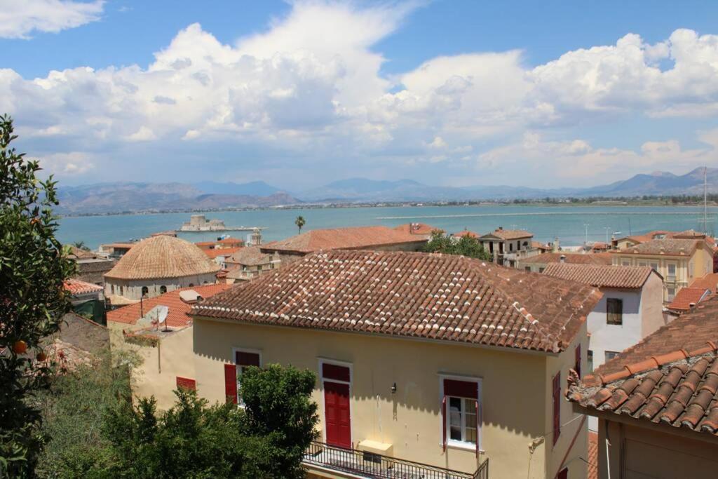 Master Rose House With Sea View Villa Nafplio Bagian luar foto