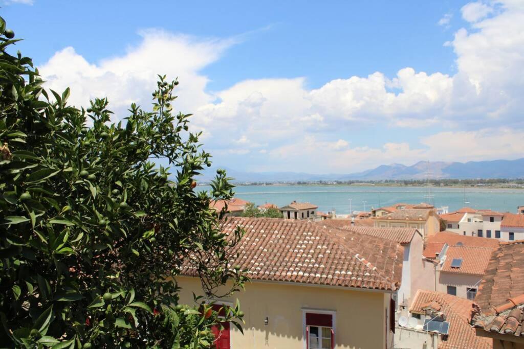 Master Rose House With Sea View Villa Nafplio Bagian luar foto